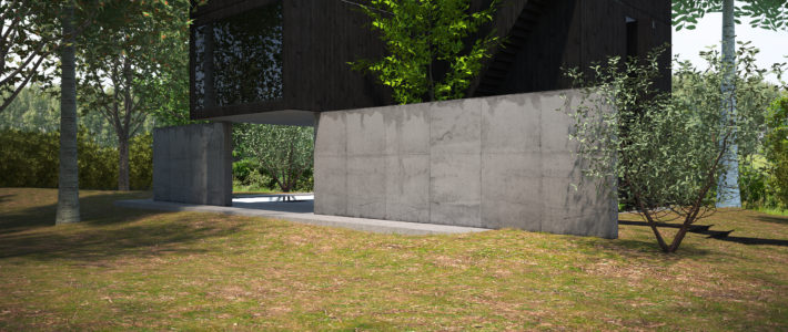 [intheʬood] house