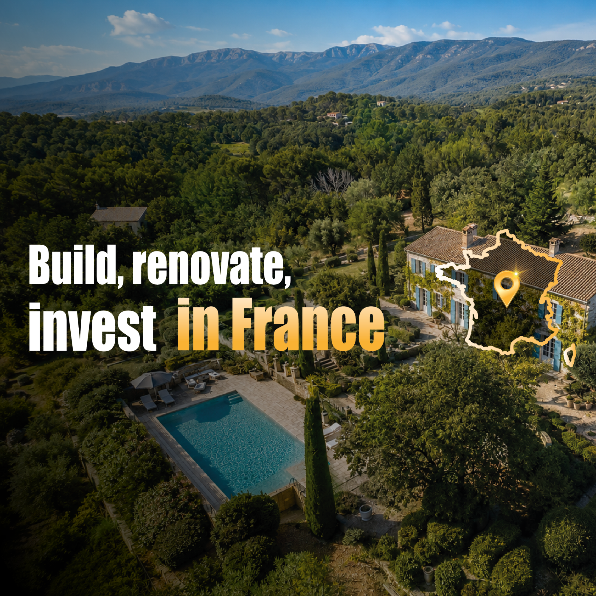 Build, Renovate or Invest in France with the Support of an Architect for International Clients